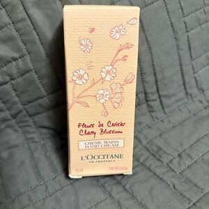 L'Occitane Cherry Blossom Hand Cream -  75ml/2.6 oz - New in box.